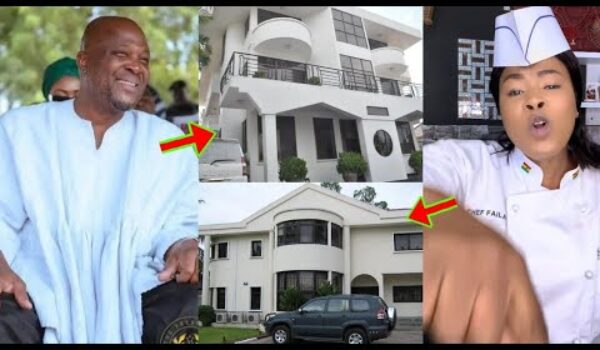 Ibrahim Mahama Has Gifted Chef Failatu Mansion? As She Praises Him That He’s The Richest In ē World