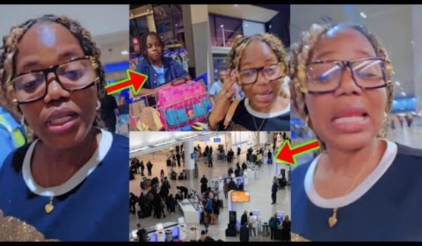 Mzbel Stranded In The United States As She Lost Her Passpørt, Got Denied At Airport With Her Kids
