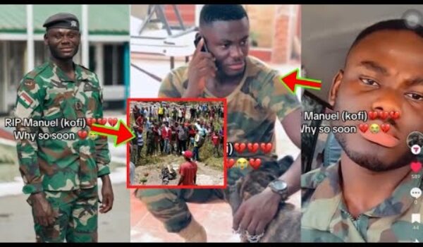 See How This Young Gh Military Man Painfully Died Last Saturday After Going Out With Friends