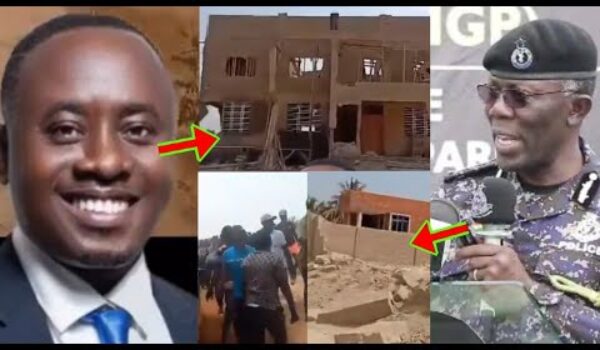 Keta MCE Building Completely Demølished By Angry Youth Says The Place Was Meant For Sports Stadium