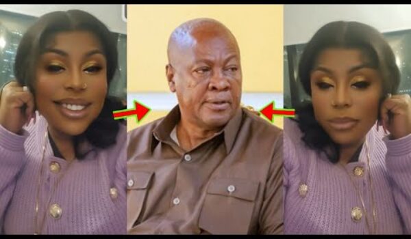 See How Afia Schwar Has Started Fighting For John Mahama And His Family