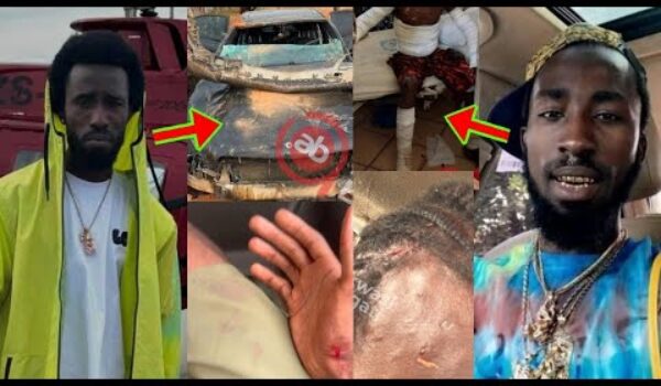 Oseikrom Sikanii Involves In A Seriøus Accid£nt😥His Car Totally Destr0yed As Fam Break Down In Tears