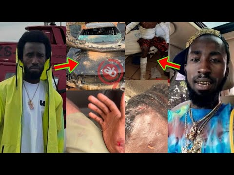Read more about the article Oseikrom Sikanii Involves In A Seriøus Accid£nt😥His Car Totally Destr0yed As Fam Break Down In Tears
