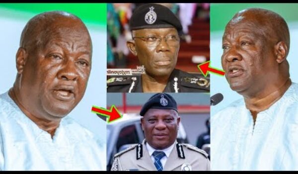 Breaking News: Dampare Is No More IGP? John Mahama Has Sacked Him And Replaced Him With COP Tetteh?