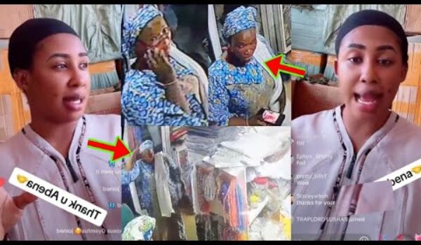 Accra Lapaz: Old Woman Notorious Thief Caught By CCTV After Stealing Gh¢16,000 As They Traced Her