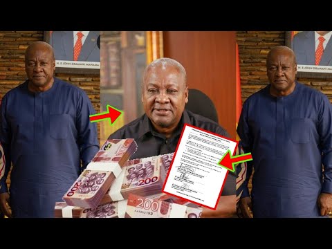 Read more about the article Obia Bɛdi Sika Nu Bi, Check The Good News From Prz John Mahama To All Ghanaians