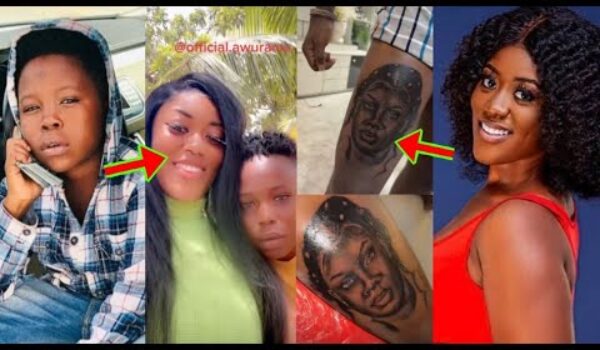 Actor Kompany Tattooed Actress Awurama On His Body, Check The Reason Behind It