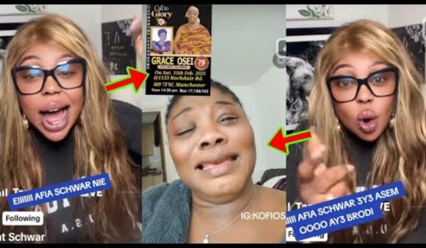 Linda Osei Gyemi Gyemi, Afia Schwar Exposes Maa Linda Over The Woman She’s Claiming She’s Her Mother