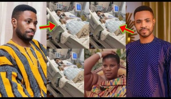 Sad News😥 Ghanaians In Tears As Kofi Adoma Closed Relative Dropped Sad Update Amid His Eye Surg£ry