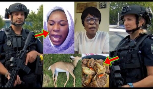 Ghanaian Woman Landed In Trouble In U.S For Picking De@d Animal To Prepare Soup