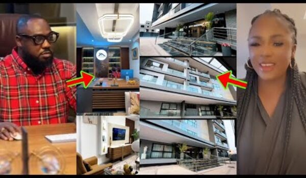 Awurade Frank Badu Ntiamoah Aye Yie. See What Tracey Boakye Has Built For Him, Video Will Shock You