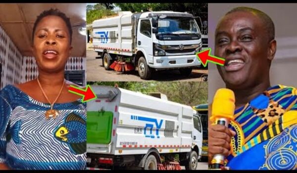 Ghanaians Praises Dormaahene As He Buys Modern Bola Cars Which Will Automatically Sweep Dormaa