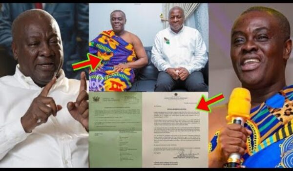 Ei Check The New Appointment John Mahama Has Given To Dormaahene To Take Control