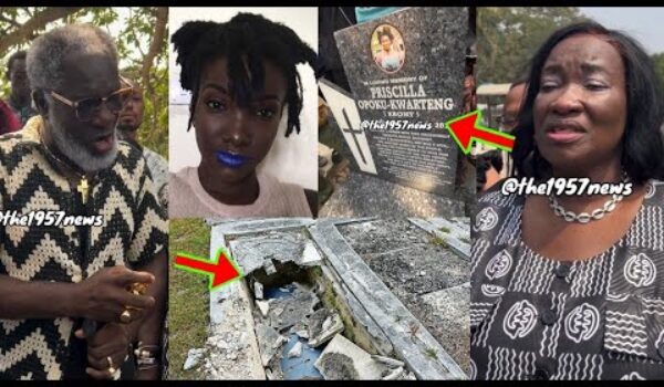 Aww See What Ebony Parents Saw As They Visits Ebony Gr@ve To Mark Her 7yrs Since She Di£d