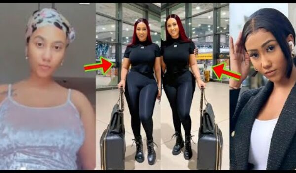 Breaking: Ex Convict Hajia 4Real Arrives In Ghana From U.S, Maa Linda Osei Reacted