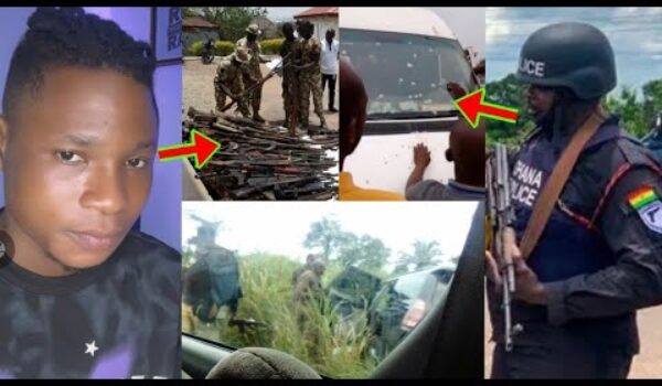 Serious Robbery At Ejura Road, Multiple Bullét Sh0t As Evangelist Suro Nyame Arrested