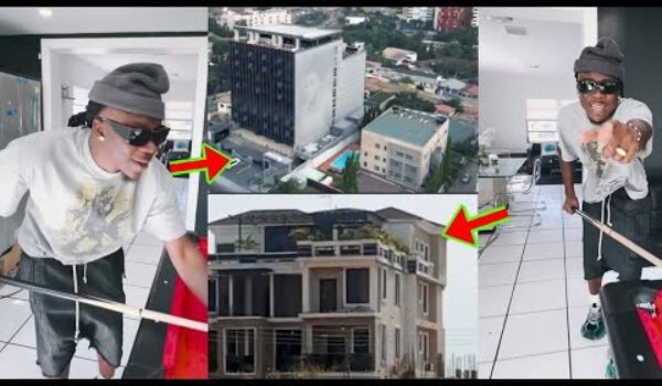 Stonebwoy Shows His New Building, Shatta Fans Are Jealous