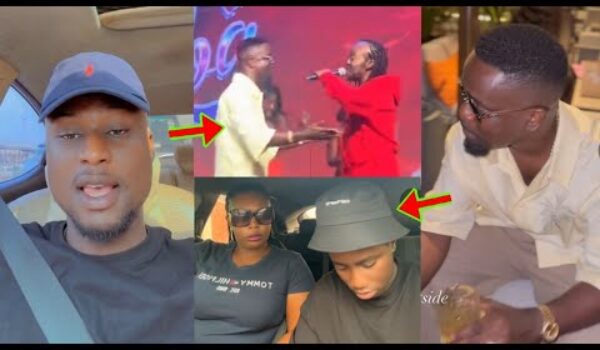 Check How Sarkodie Disgraced Bensouth At Daddy Lumba’s Program, Ghanaians Condemned Sarkodie