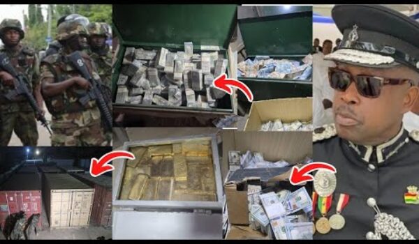 Breaking: National Security Seizes Bundle Of US Dollars, Gold Bars Hidden In Twelve 20ft Container