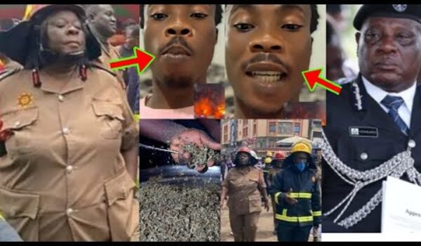 See Those Who Allegedly Caused The Fire Outbreak At Adum Pz As Ghana Chief Fire Officer Steps In