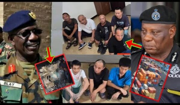 12 Chinese Men Arrested In Connection With The Disappearance Of ECG Containers At Tema Port