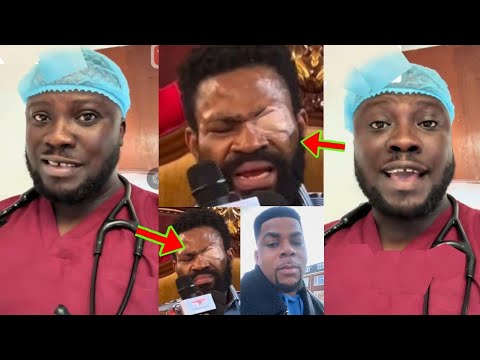 Read more about the article Kofi Tv Eyes Plaster Is Fake, His Wife Did It, Ay3ka As Doctors On Social Media Exposed Kofi Tv