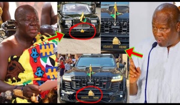 You Can’t Use Your Symbol As Your Car Number Plate Again, Otumfuo Agyen’aniso As NDC Govt Warns