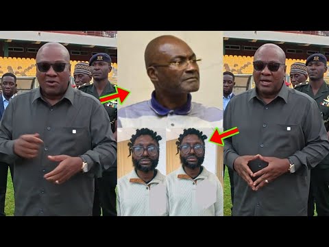 Read more about the article I’m The Only One Who Can Help Kennedy Agyapong In Anas Case And I Want To Help Him, Mahama Speaks