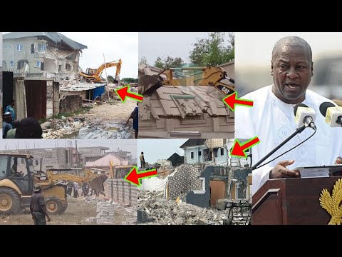 Read more about the article Mahama Has Started Demolishing NPP’s Structures In Accra With National Security And Police