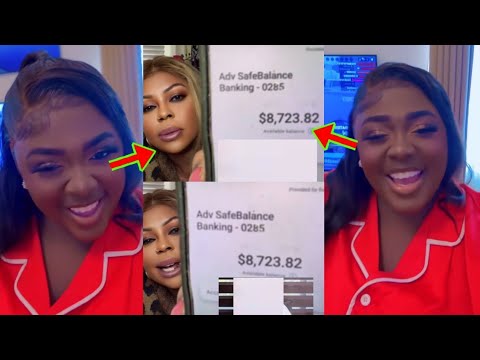 Read more about the article Woni Kapr3, Wei Ɛyɛ Sika, See How They’re Laughing At Afia Schwar After Showing Her Bánk A/C Balance