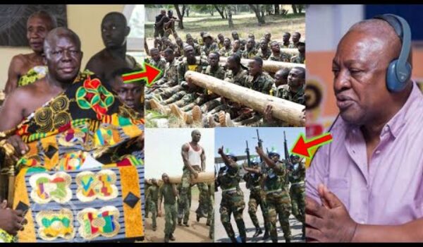 This Is Nonsense! Otumfuo Fearlessly Speaks. Mahama In Trouble Over NSS Personnel Military Training