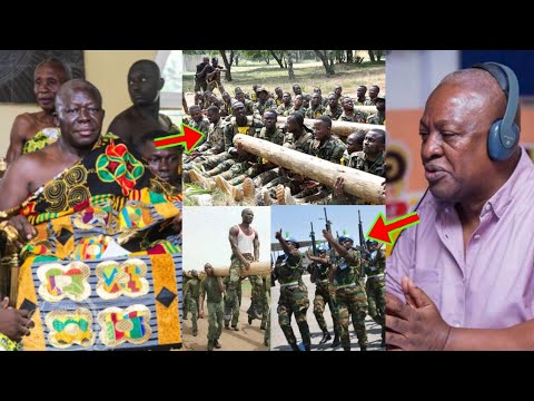 Read more about the article This Is Nonsense! Otumfuo Fearlessly Speaks. Mahama In Trouble Over NSS Personnel Military Training