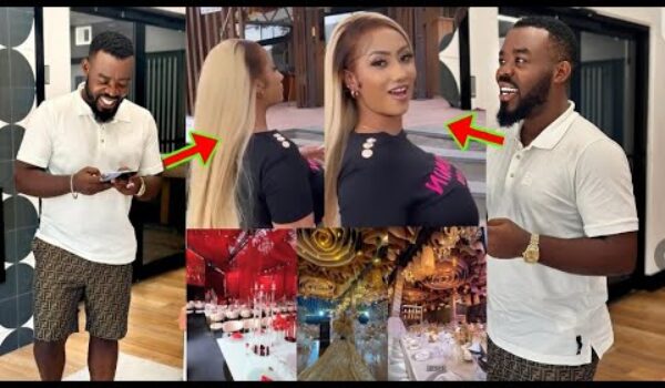 Big Surprise!!! Hajia 4real At Richard Nii Armah Quaye Birthday Party, Ghanaians Reacted