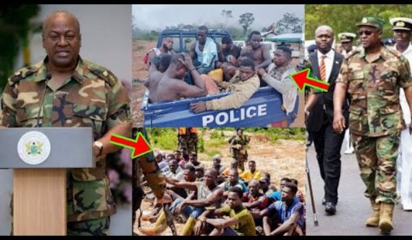 See How Prz Mahama Is Crazily Fighting Galamsey Himself As They Arrested Many Galamseyers
