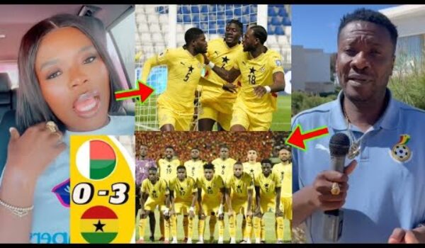 Ghanaians Reacted To Black Stars Victory Against Madagascar,Check What A. Gyan Said Before The Match