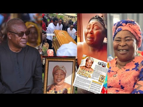 Read more about the article Akua Donkor’s Fun£ral: Sh0cking! Check What Prz Mahama Did During Akua Donkor’s Fun£ral Celebration