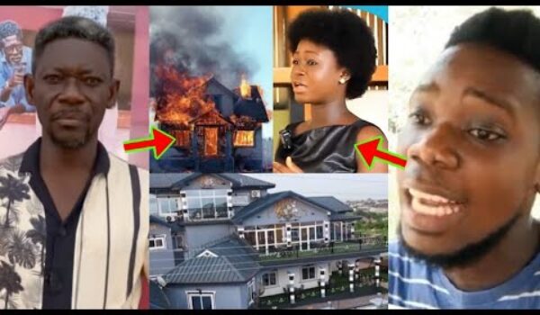 Actor Agya Koo Mansion Burnt And Kills His Beautiful Daughter??? Watch Sh0cking Video