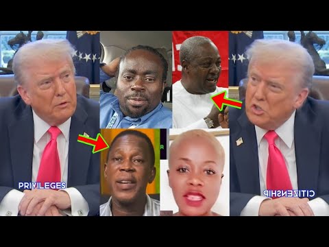 Read more about the article Breaking: Bad News For All Ghanaians In Ghana/Abroad From U.S President Donald Trump 😢😢😢