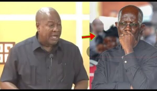 Check President Mahama Last Message To Fmr IGP, Dampare. Ghanaians Reacted