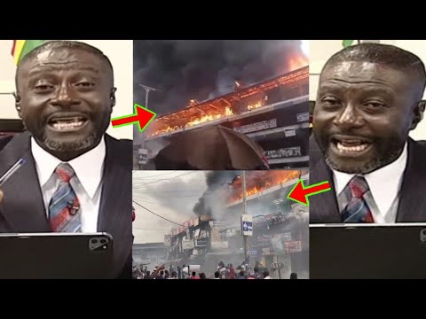 Read more about the article Fire Burns All The Shops In Kumasi Adum PZ, C. Smart Exposes NPP And Some Pastors Who Are Behind It