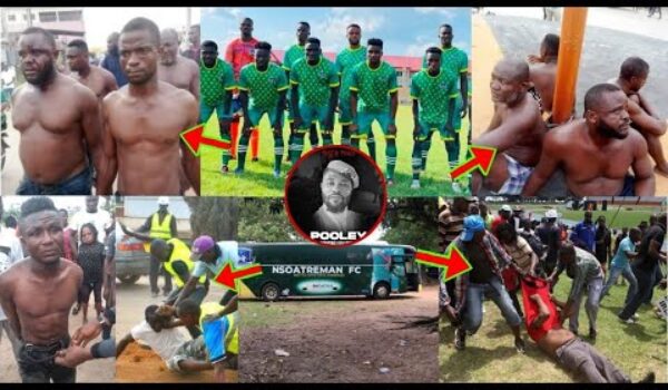Nsoatreman Fc Att@cked In Kukuom While In Their Team Bus To Play A Match