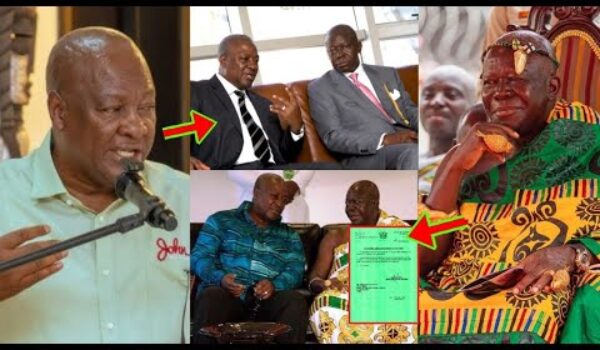 Check The Executive Power Prez Mahama Has Given To Otumfuo To Control All Chiefs In Ghana