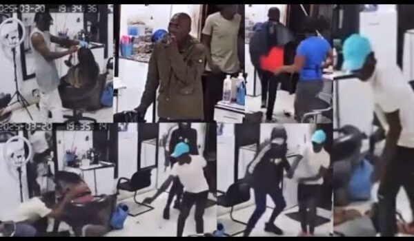 Ghanaian Barber Att@cked And K!lled By Unknown Guπmén, Watch CCTV Footage
