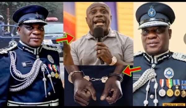 Rev Kusi Boateng Has Been Arrested, He Wanted To Run Away To USA. Video Of How Police Arrested Him