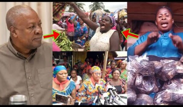 Check What Mahama Govt Is Doing For Kumasi Women As They Praises Him