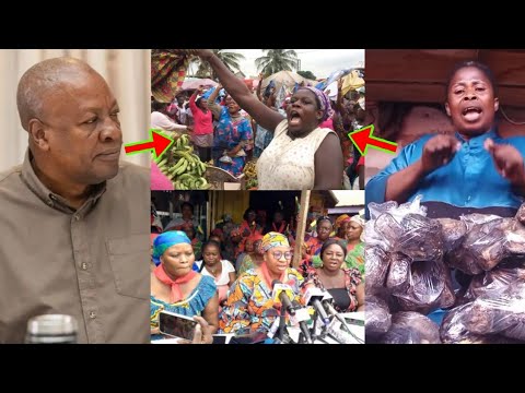 Read more about the article Check What Mahama Govt Is Doing For Kumasi Women As They Praises Him