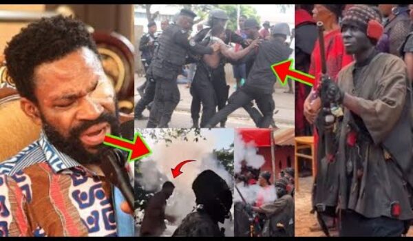 The Traditional Security Guard Who Sh0t Kofi Adoma’s Eye Has Been Arrested?Ghanaians Angrily Reacted