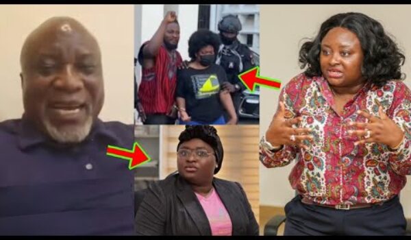 Gifty Oware Arrested And Detained Over NSS Ghost Names Scandal,Hopeson Adorye Fights For Her Release