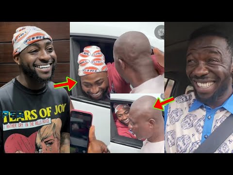 Read more about the article Appiah Stadium Meets Davido, See How Appiah Stadium Makes Davido Laugh, Kwaku Manu Reacted