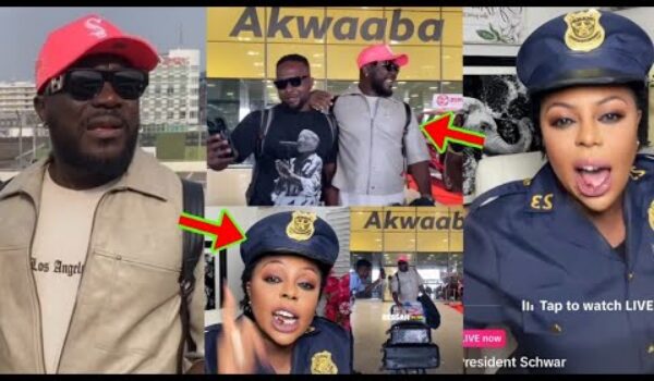 Nhyiraba Kojo Speaks As He Landed In Ghana Amidst His Arrest Rumors In US, Afia Schwar In US Reacted